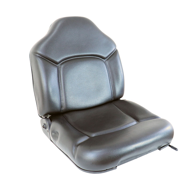 Universal Aftermarket Folding Backrest Adjustable Forklift Seat 