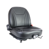 Durable Black Vinyl and Mechanical Suspension seat