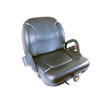 Durable Black PVC Forklift Seat with Hip Restraints