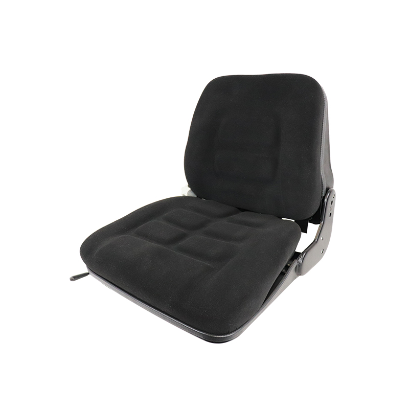Dry fitting a forklift seat sample
