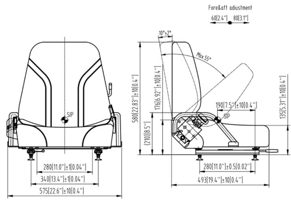 Heavy Machinery Seat Replacement
